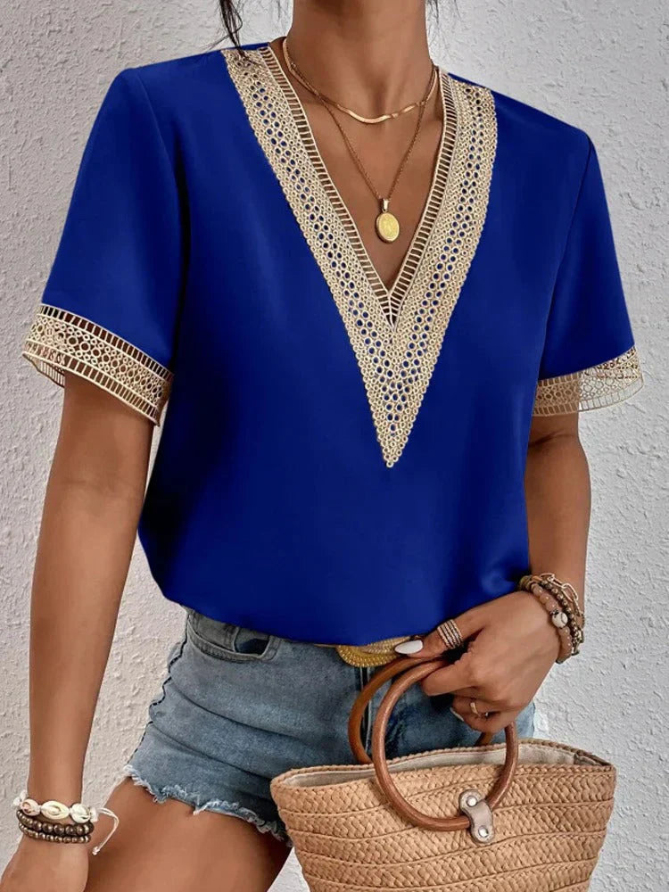 WW | Leichte Bluse Damen Elegant Und Vielseitig