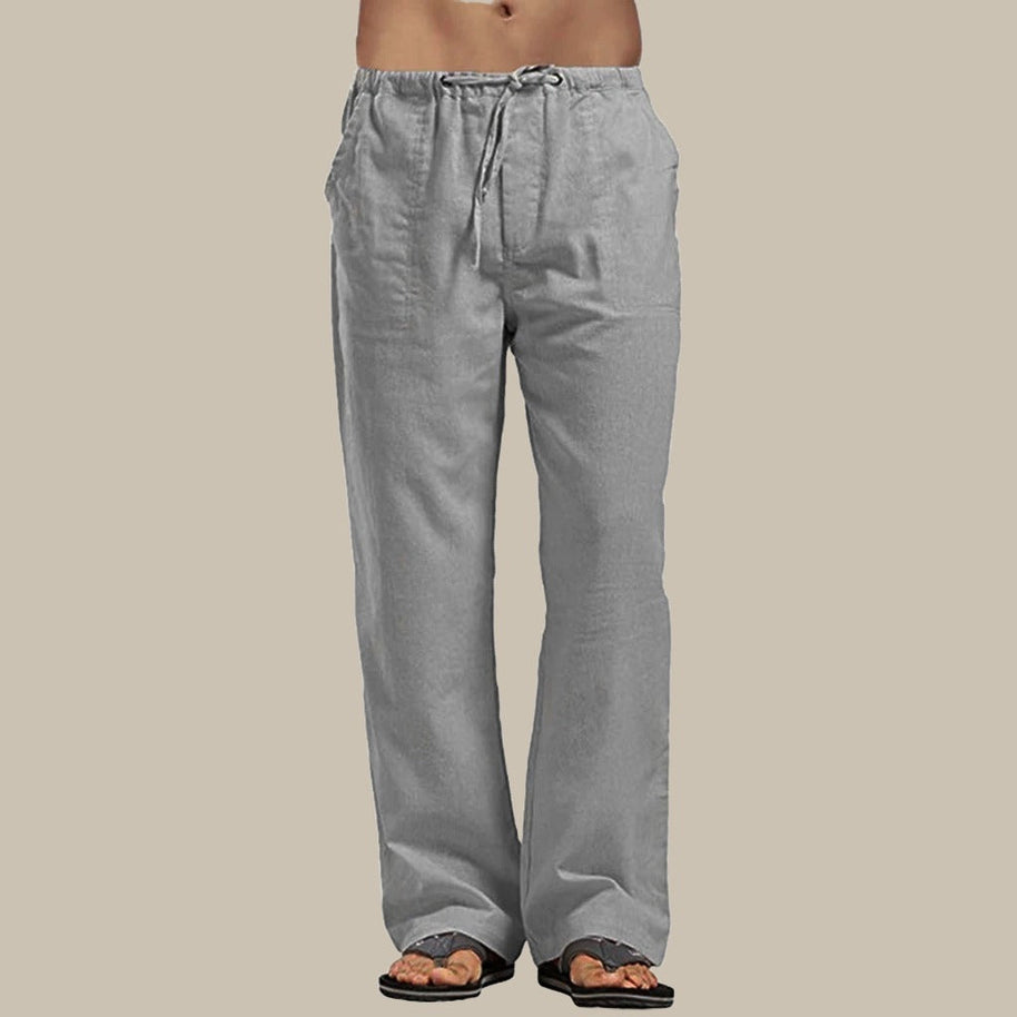 WW | Stilvolle Sommer Leinen Herrenhose