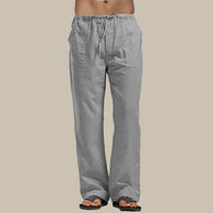 WW | Stilvolle Sommer Leinen Herrenhose