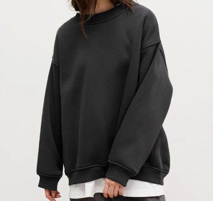 W&W Mode - Basic-Pullover in Übergröße