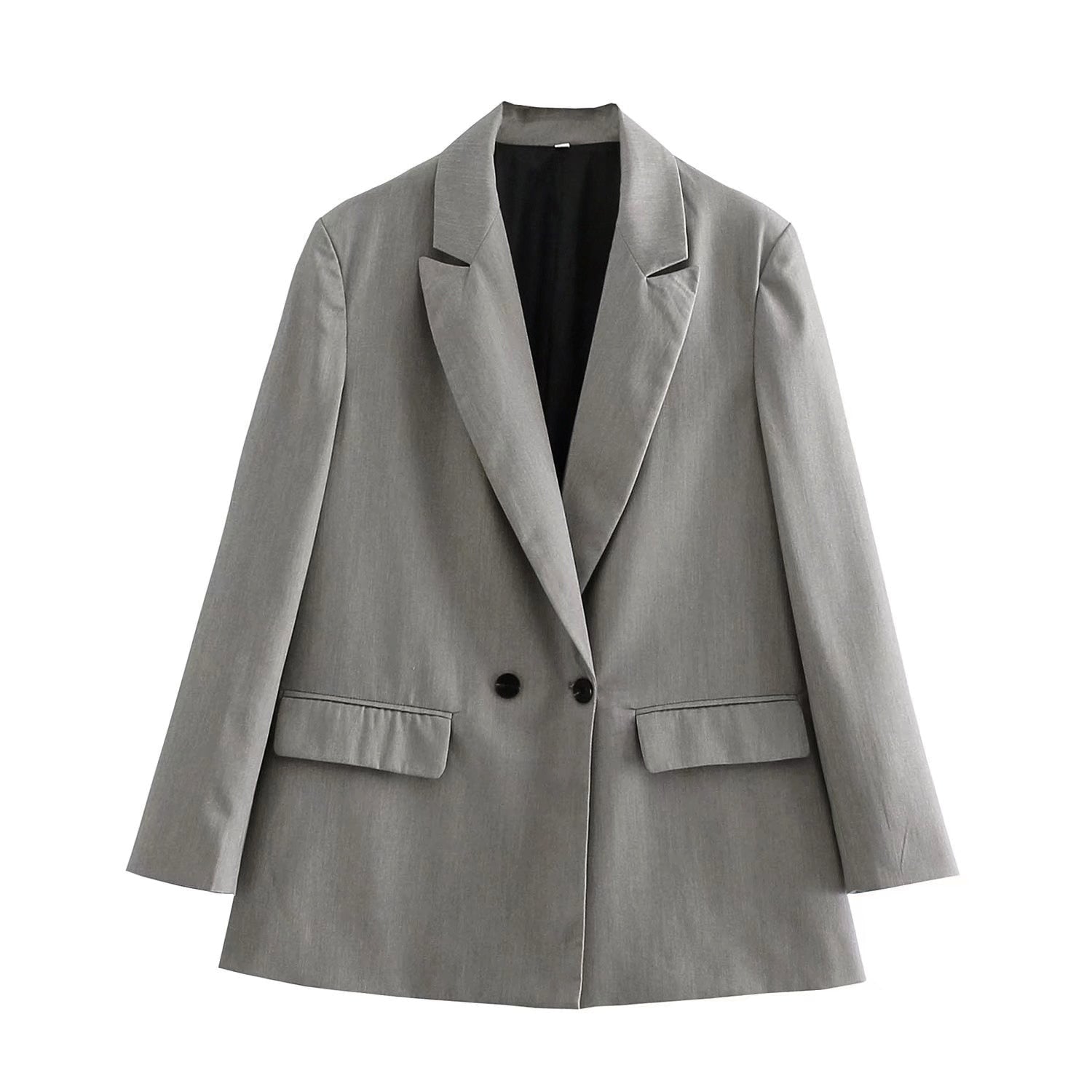 WW | Bequemer Trendiger Langer Blazer Für Den Herbst