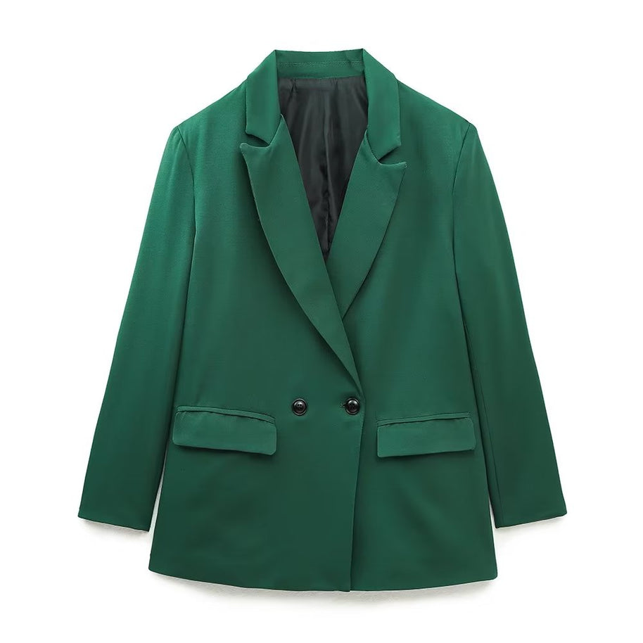 WW | Bequemer Trendiger Langer Blazer Für Den Herbst