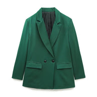 WW | Bequemer Trendiger Langer Blazer Für Den Herbst