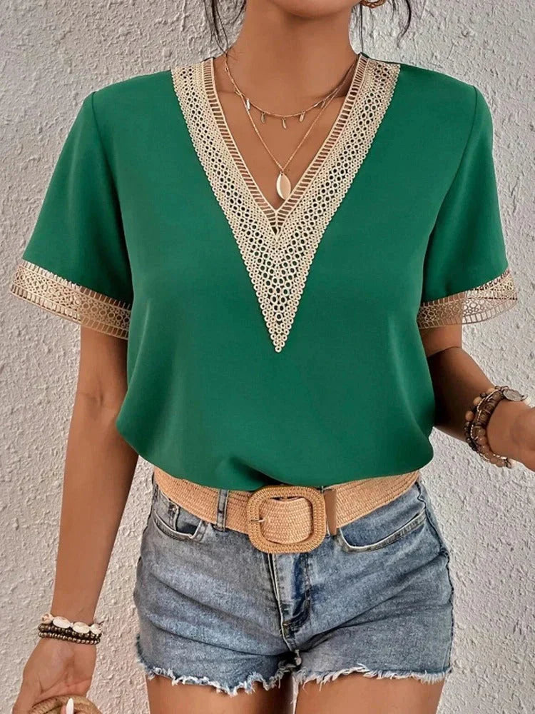 WW | Leichte Bluse Damen Elegant Und Vielseitig