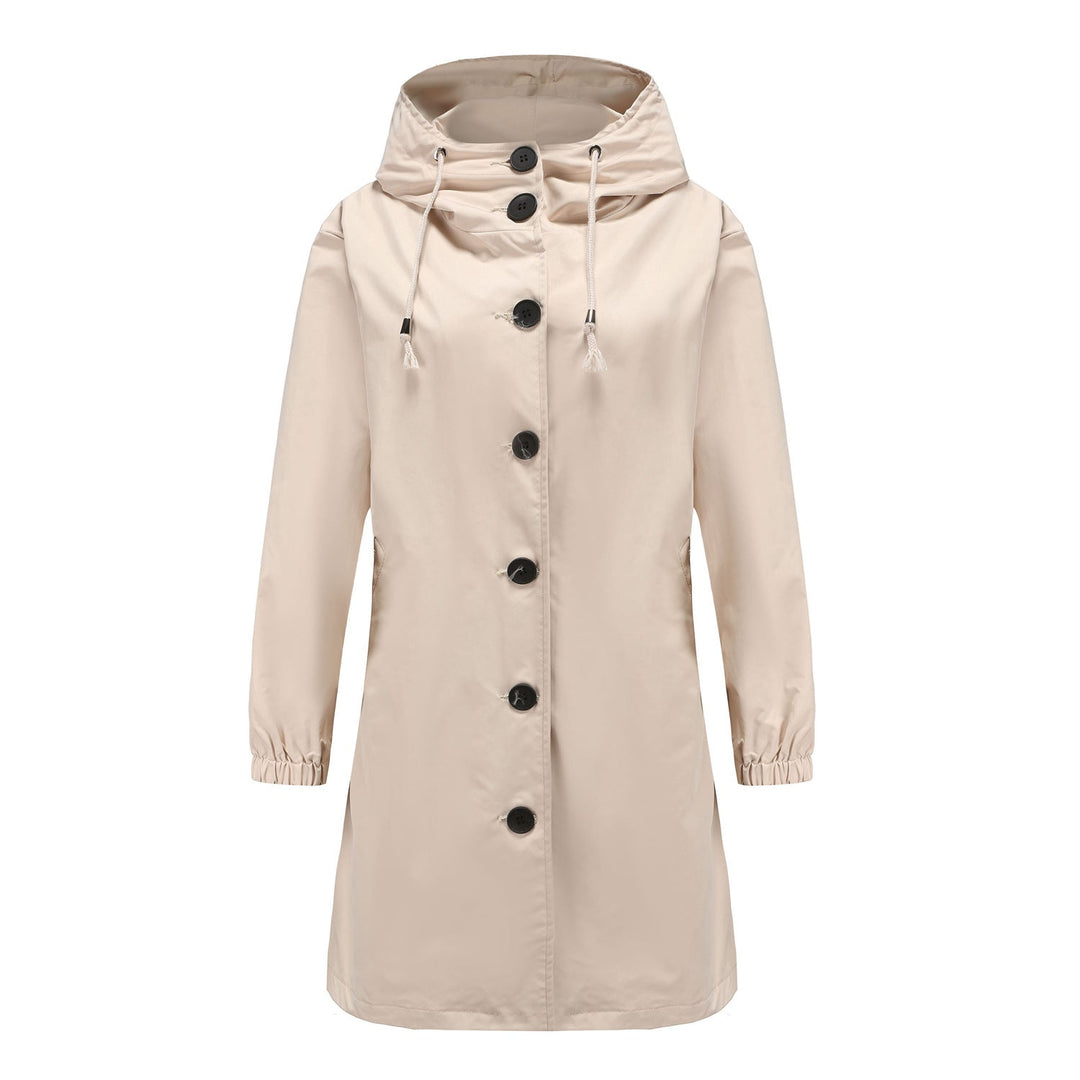 W&W Mode | Damen Wasserdichte Regenjacke Mit Kapuze