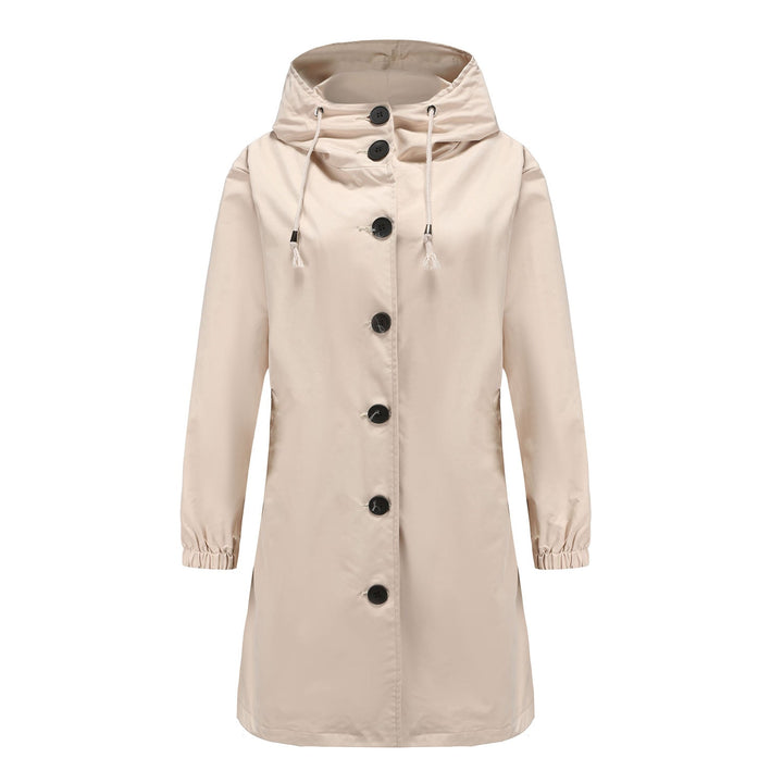 W&W Mode | Damen Wasserdichte Regenjacke Mit Kapuze