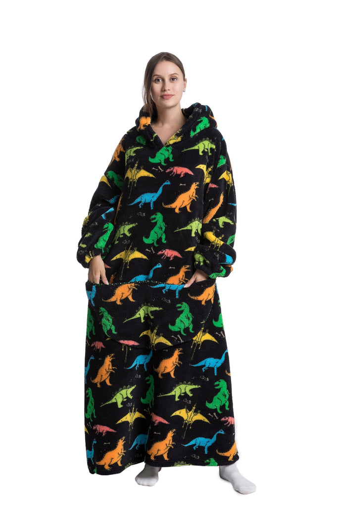 WW | Fleece Hoodie Decke Für Den WINTER