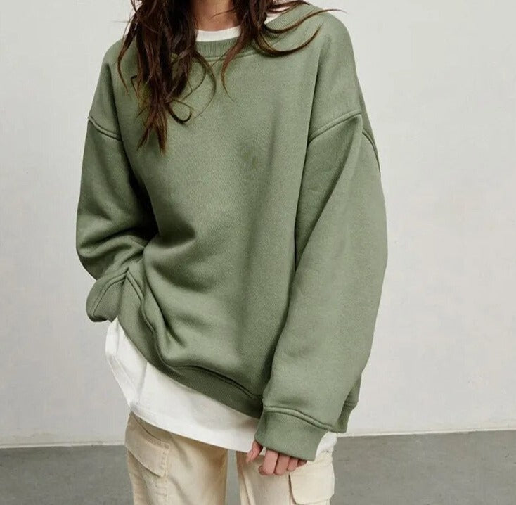 Wolff - Basic-Pullover in Übergröße