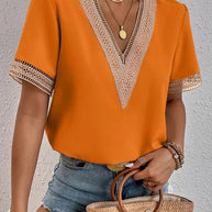 WW | Leichte Bluse Damen Elegant Und Vielseitig