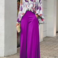 WW Damenanzug | Eleganter 2-teiliger Damenanzug mit Luxusdruck