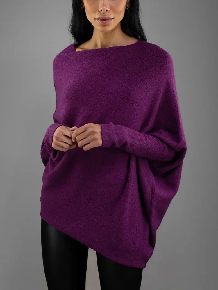 WW | Drapierte Asymmetrische Bluse