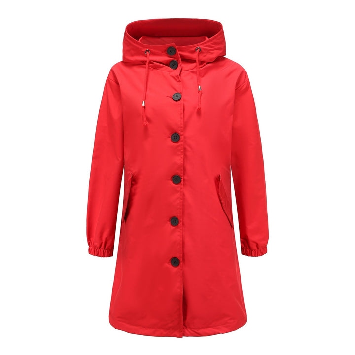 W&W Mode | Damen Wasserdichte Regenjacke Mit Kapuze