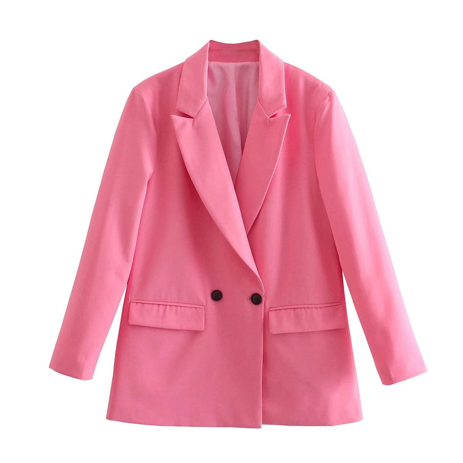 WW | Bequemer Trendiger Langer Blazer Für Den Herbst