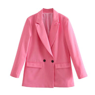 WW | Bequemer Trendiger Langer Blazer Für Den Herbst