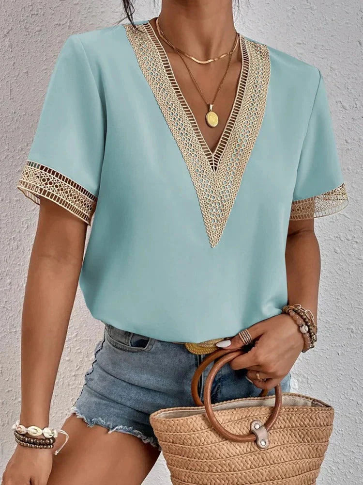 WW | Leichte Bluse Damen Elegant Und Vielseitig