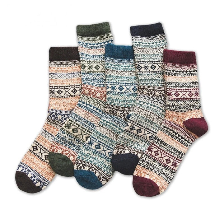 W&W Mode 5-Pack Socks | Megawarme Socken im skandinavischen Design