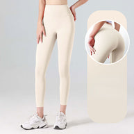 WW Legging | High Waist Yoga Sport Leggings mit Anti-Schweiß-Material für Frauen