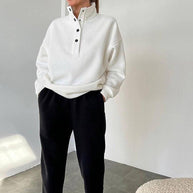 WW Fleece Jogginganzug | Bequemer Jogginganzug in Übergröße für Frauen