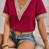 WW | Leichte Bluse Damen Elegant Und Vielseitig