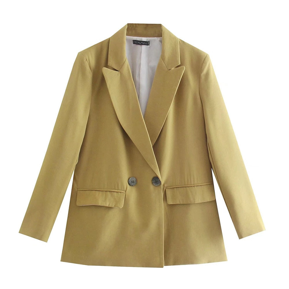 WW | Bequemer Trendiger Langer Blazer Für Den Herbst