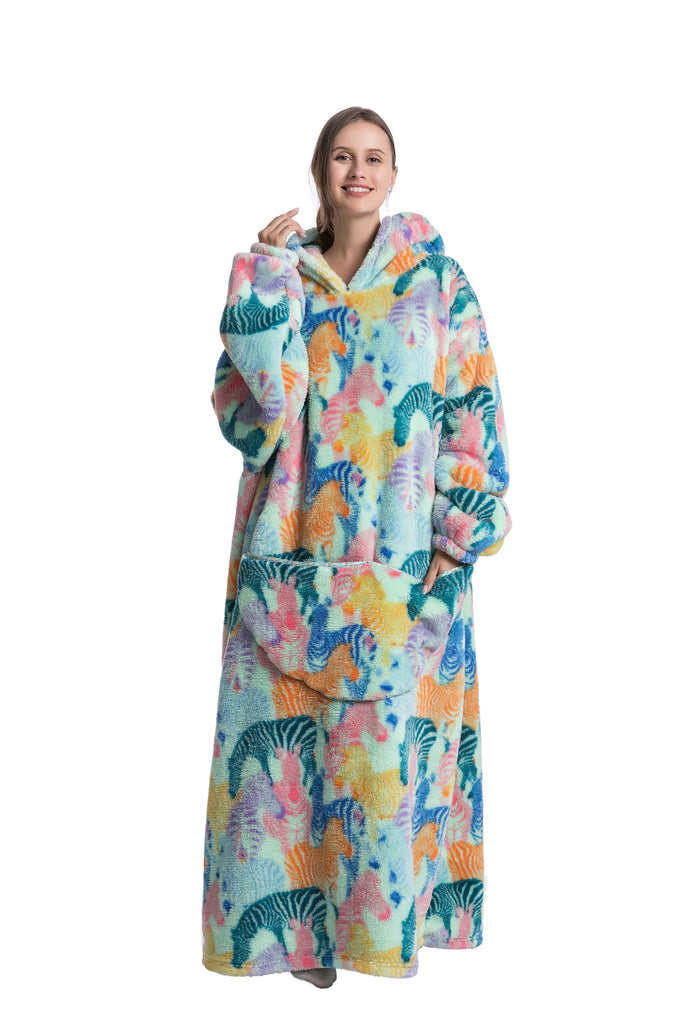 WW | Fleece Hoodie Decke Für Den WINTER