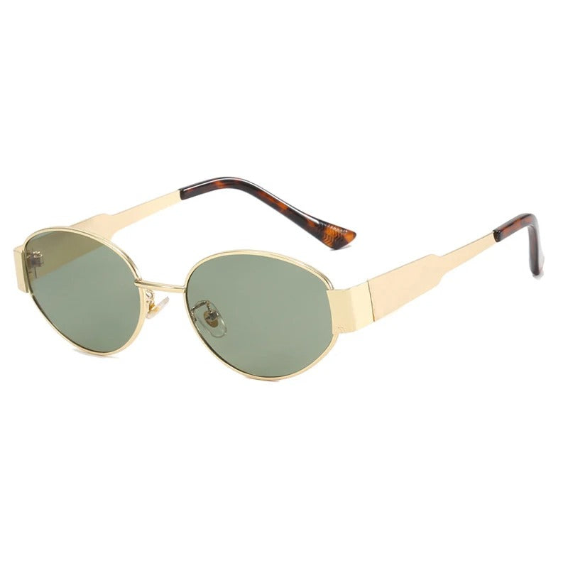 WW | Ovale Sonnenbrille Für Damen Einfach & Elegant