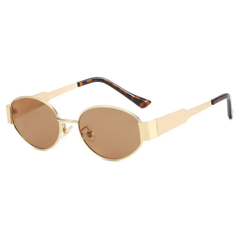 WW | Ovale Sonnenbrille Für Damen Einfach & Elegant