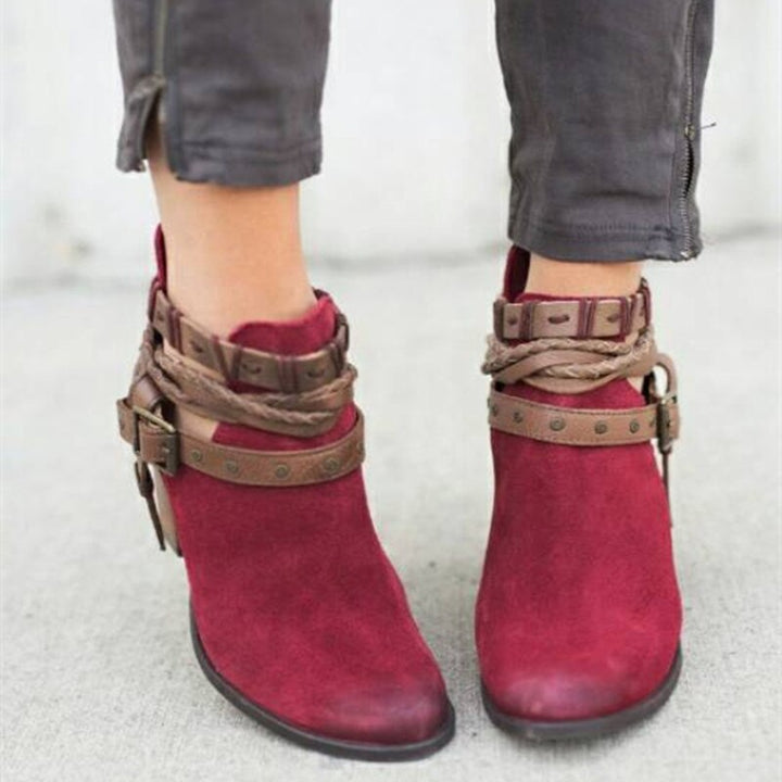 W&W Mode | Einzigartige Und Elegante Stiefeletten Mit Riemchen