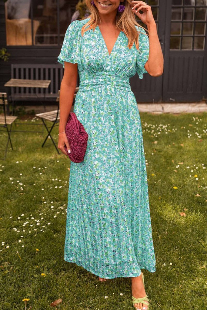 WW | Elegantes Langes Blumenkleid