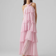 WW | Glamour Goddess Halsband Maxi Kleid
