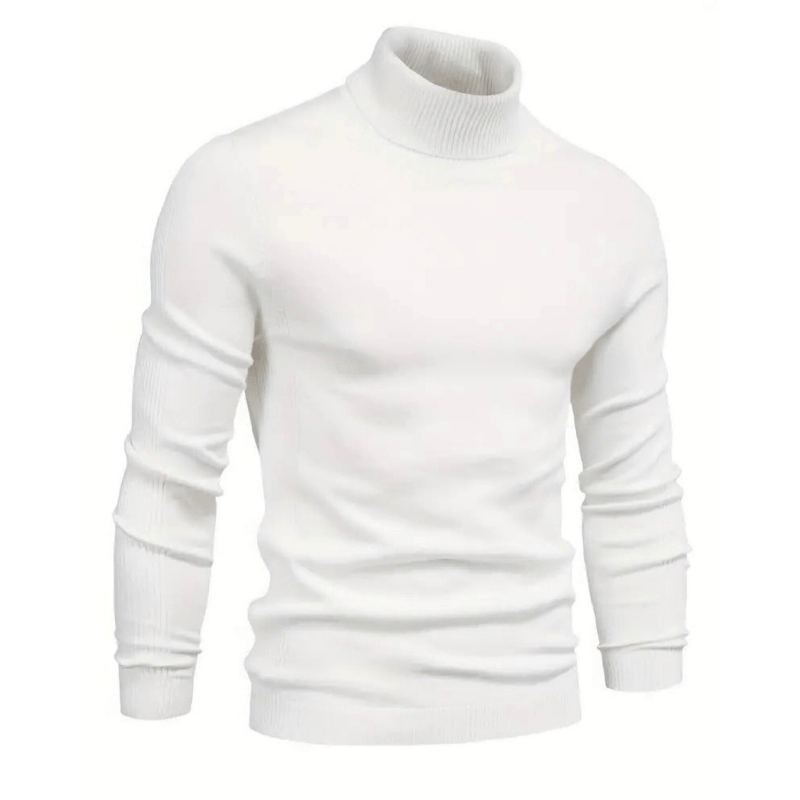 WW | Herren Pullover Nette Lässig Rollkragenpullover Warm & Komfortabel