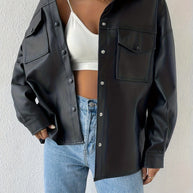 WW | Stylische Lederjacke Für Herren