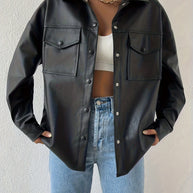 WW | Stylische Lederjacke Für Herren