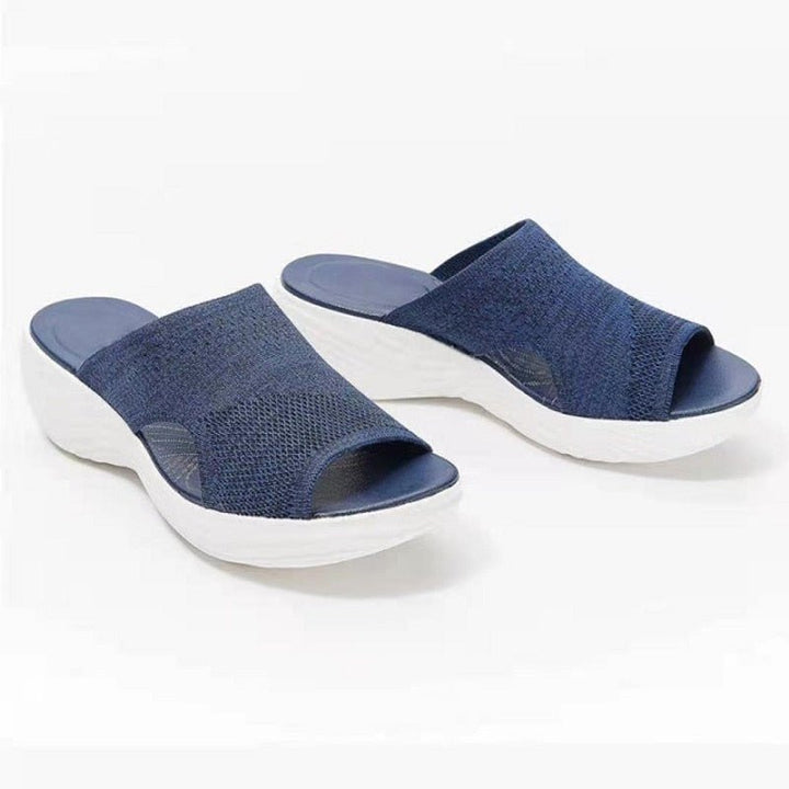 W&W Mode Orthopädische Sandalen | Stilvolle, leichte, bequeme Freizeitsandalen für Frauen