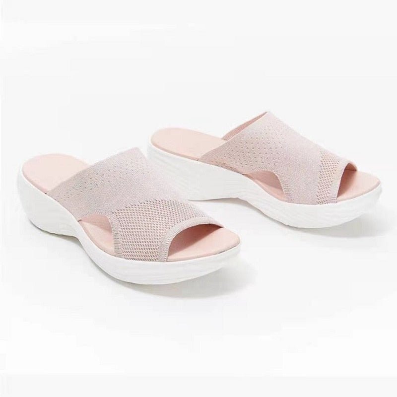 W&W Mode Orthopädische Sandalen | Stilvolle, leichte, bequeme Freizeitsandalen für Frauen