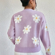 WW | mit Blumenmuster und langen Ärmeln Für Frauen
