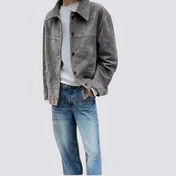 Vintage Wildleder Jaspis