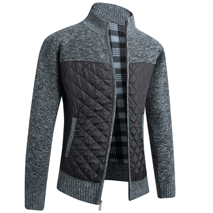 W&W Mode | Jack Herren Premium Strickjacke Luxus & Warme Jacke Perfekt Für Herbst