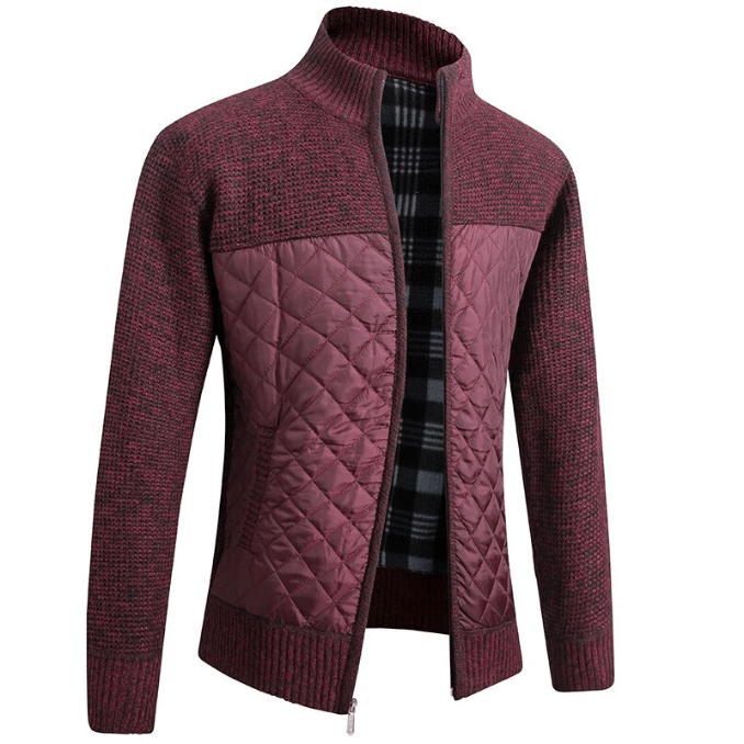 W&W Mode | Jack Herren Premium Strickjacke Luxus & Warme Jacke Perfekt Für Herbst