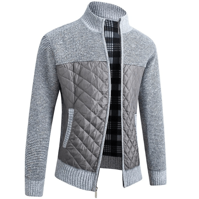 W&W Mode | Jack Herren Premium Strickjacke Luxus & Warme Jacke Perfekt Für Herbst