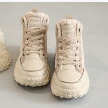 WW – Wasserdichte Plüsch-Stiefeletten