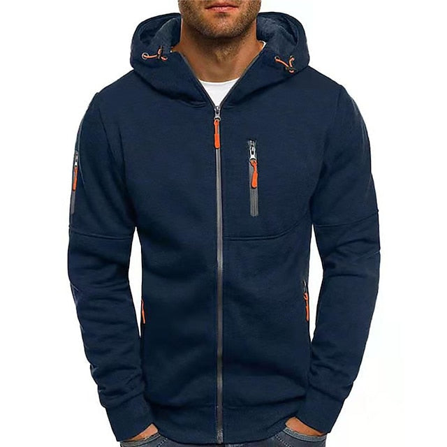 W&W Mode | komfortabler Zip Up Hoodie für Männer