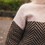 WW | Damen Rollkragenpullover mit Zweifarbdesign