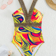 WW Badeanzug Monokini Rückenfrei