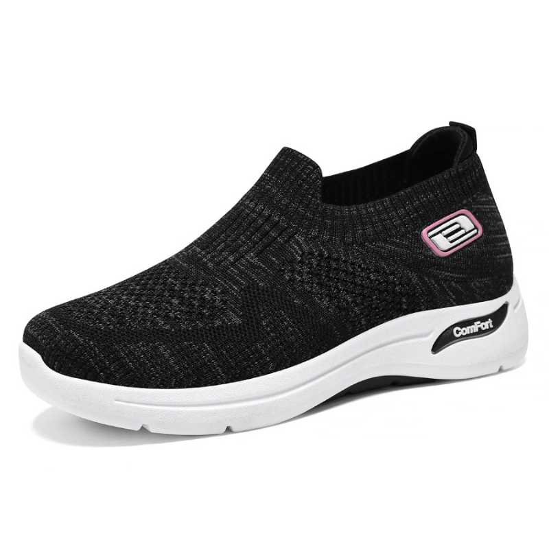 WW | Damen Schwarze Sneaker Turnschuhe