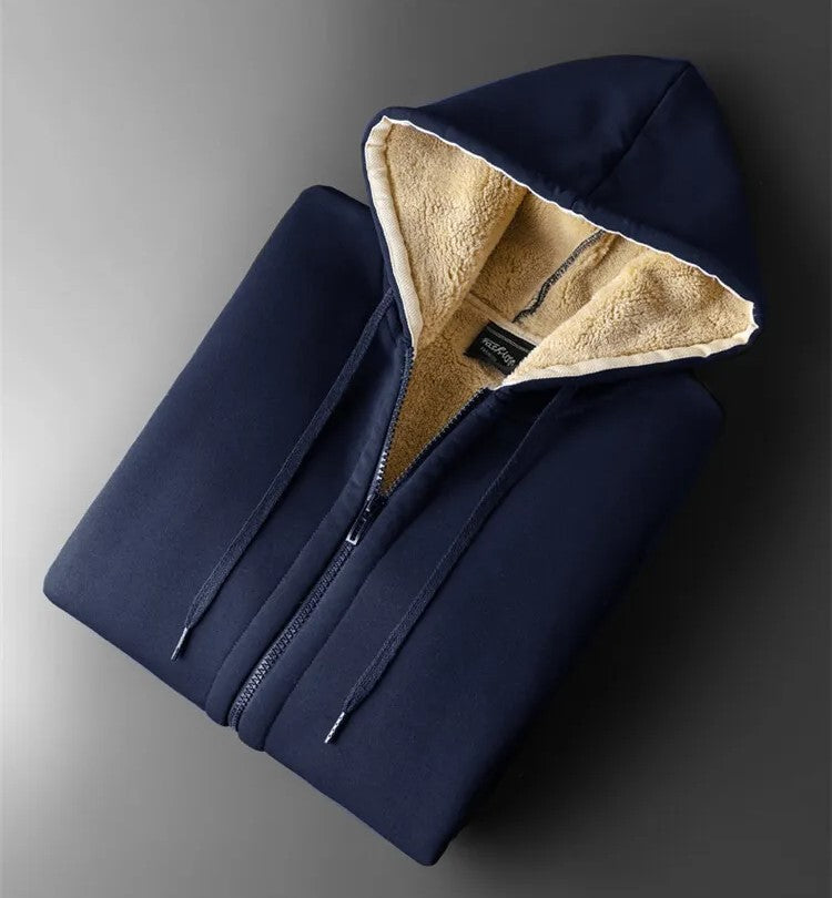 WW | Warme Lamm Kapuzenjacke - Oversized & Bequem