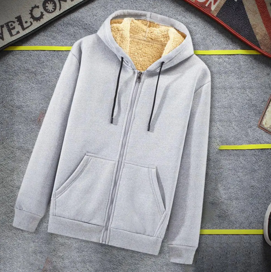 WW | Warme Lamm Kapuzenjacke - Oversized & Bequem