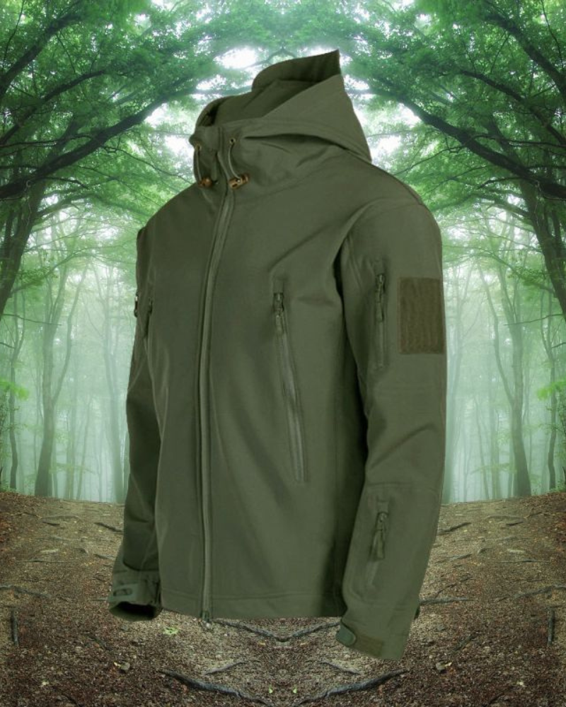 Herren-Regenjacke, leicht und wasserdicht