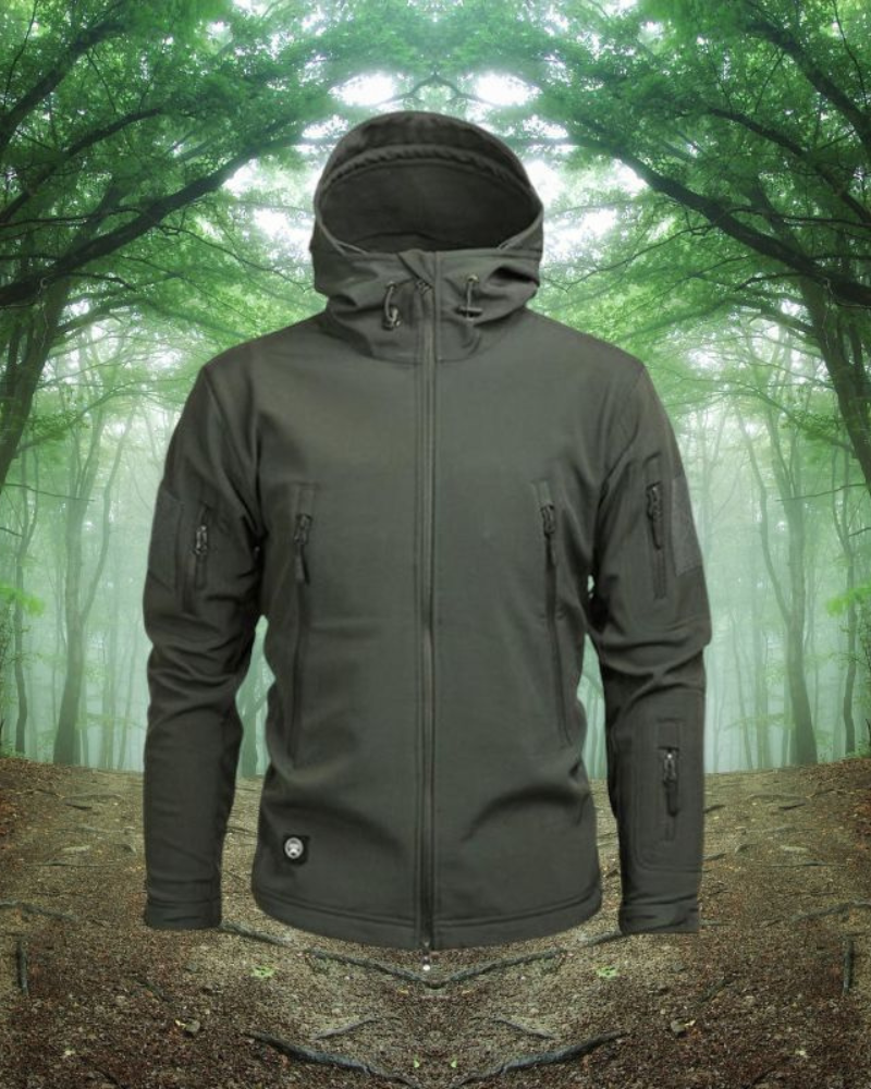 Herren-Regenjacke, leicht und wasserdicht