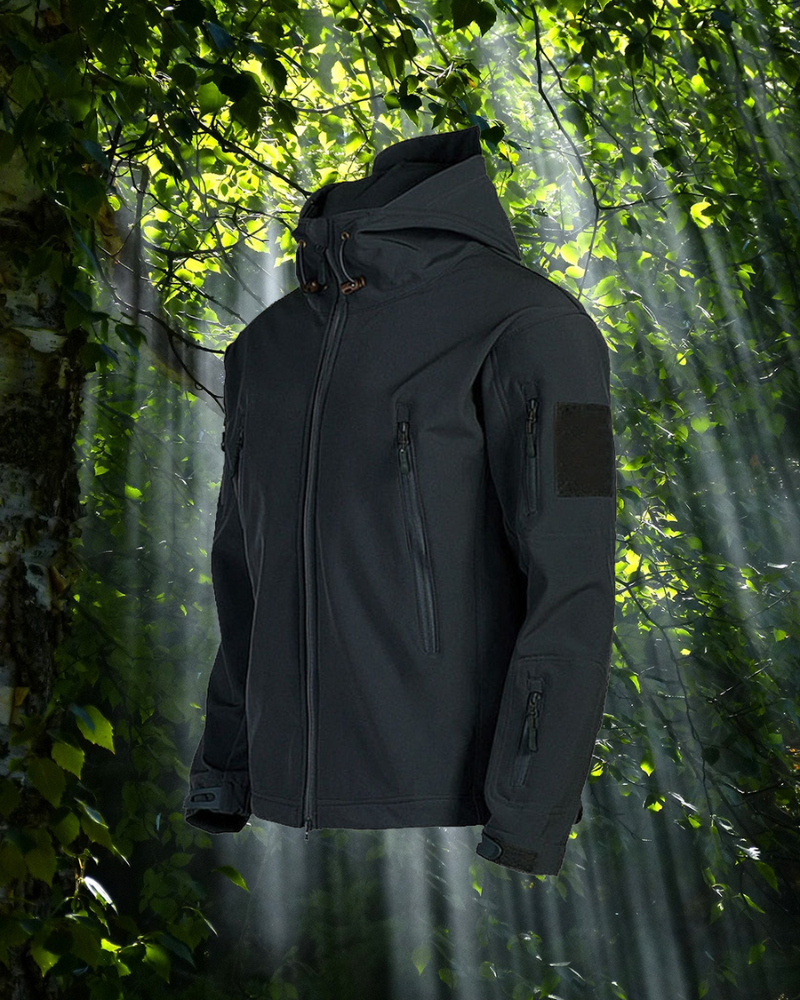 Herren-Regenjacke, leicht und wasserdicht
